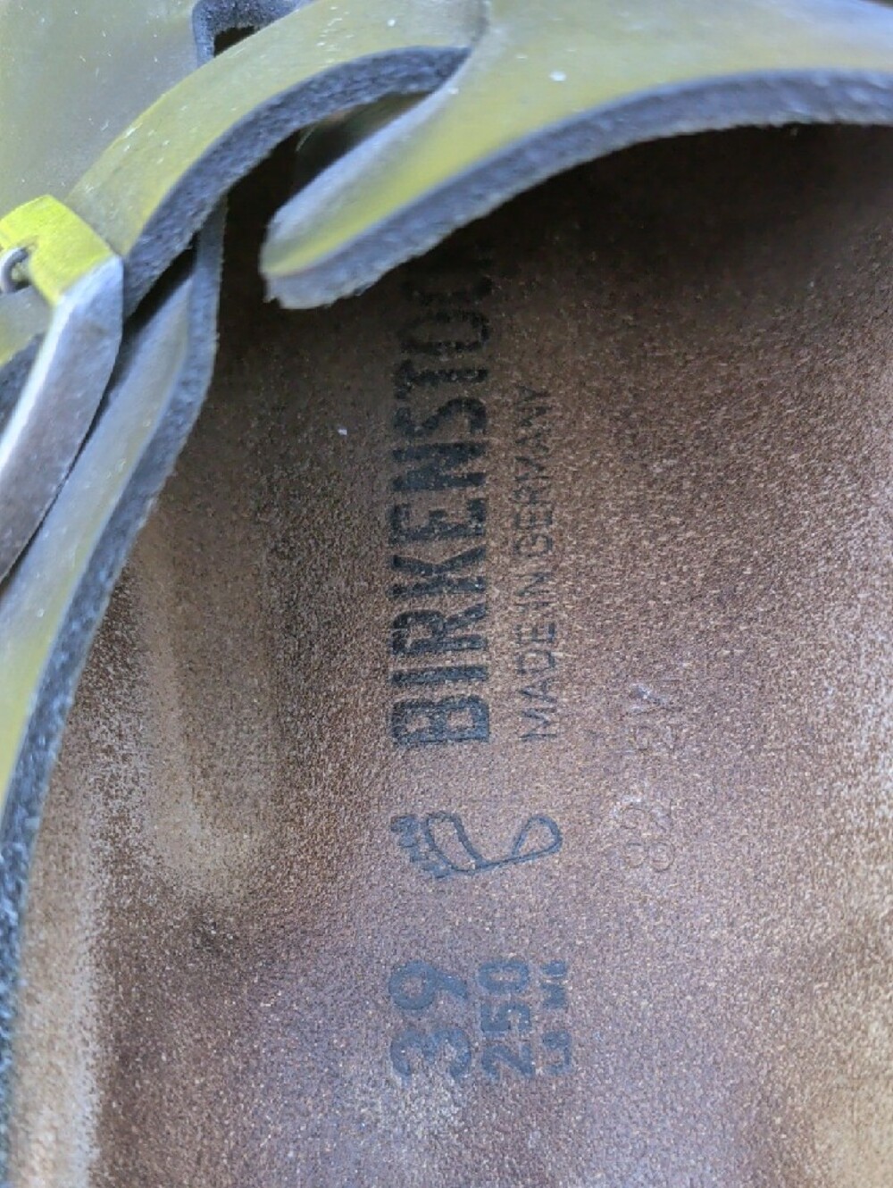 Birkenstock Black Leather Buckled Clog - Picture 2 of 10